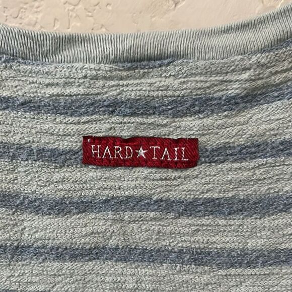 HARDTAIL Blue/Light Blue Striped Racerback Tank, Size S - Picture 7 of 7
